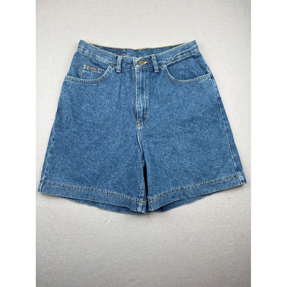 Riders Pants - Riders Jorts Denim Shorts Womens 14 High Rise Mom Made in USA Vintage